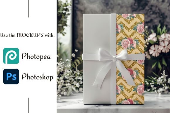 Download Wrapping Paper Mockup | Gift Box Mockup - Wrapping paper Collection