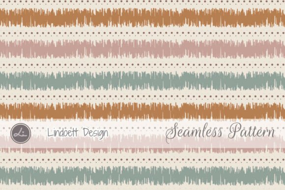 Download Bohemian Textured Striped Pattern - Red Collection