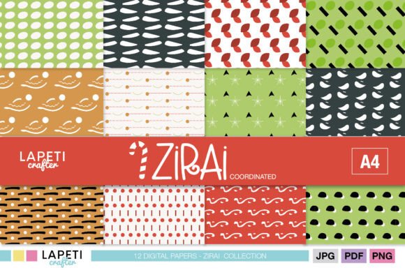 Download Modern Christmas Scrapbook Paper - Christmas Collection