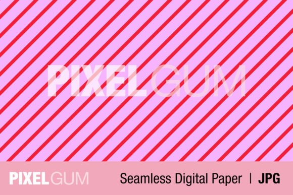 Download Seamless Pink and Red Stripes Pattern - Red Collection