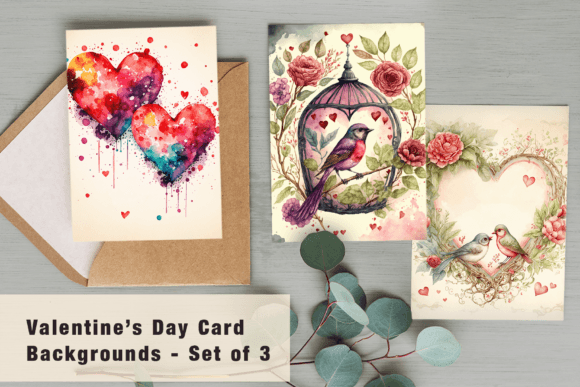 Download Watercolor Valentines Card Backgrounds - Valentines card Collection